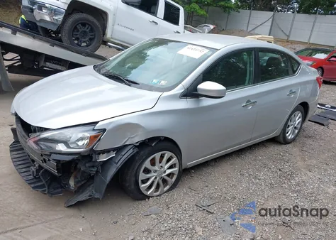 2019 Nissan Sentra Sv from USA, damaged, VIN 3N1AB7AP4KY229179